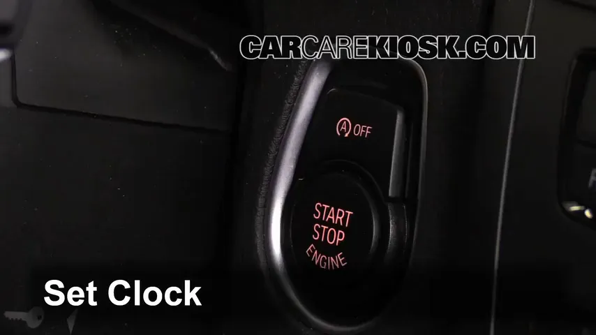 2014 BMW 320i 2.0L 4 Cyl. Turbo Clock